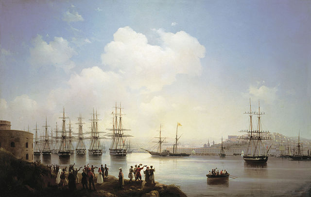 Aiwasowski: Die Russische Flotte in Sewastopol